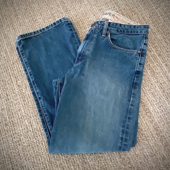 Eddie Bauer Men’s Premium Bootcut Jeans 32/30 - Picture 4 of 12